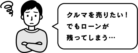 車買取・車査定 クルマを売りたい!でもローンが残ってしまう…