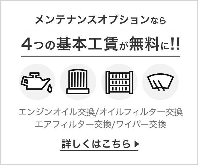 詳しくはこちらをチェック！ メンテナンスオプションについて