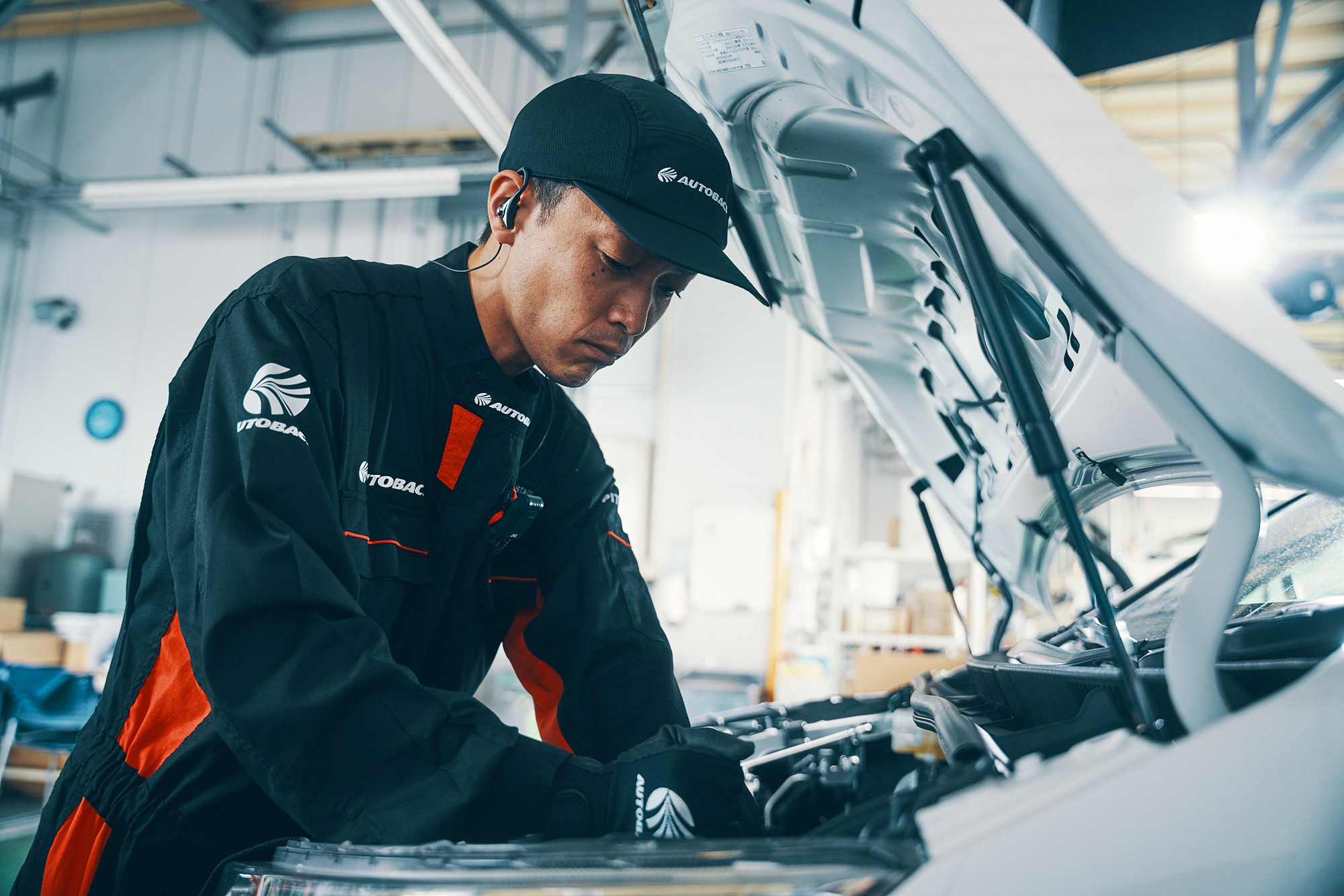 バッテリー交換作業